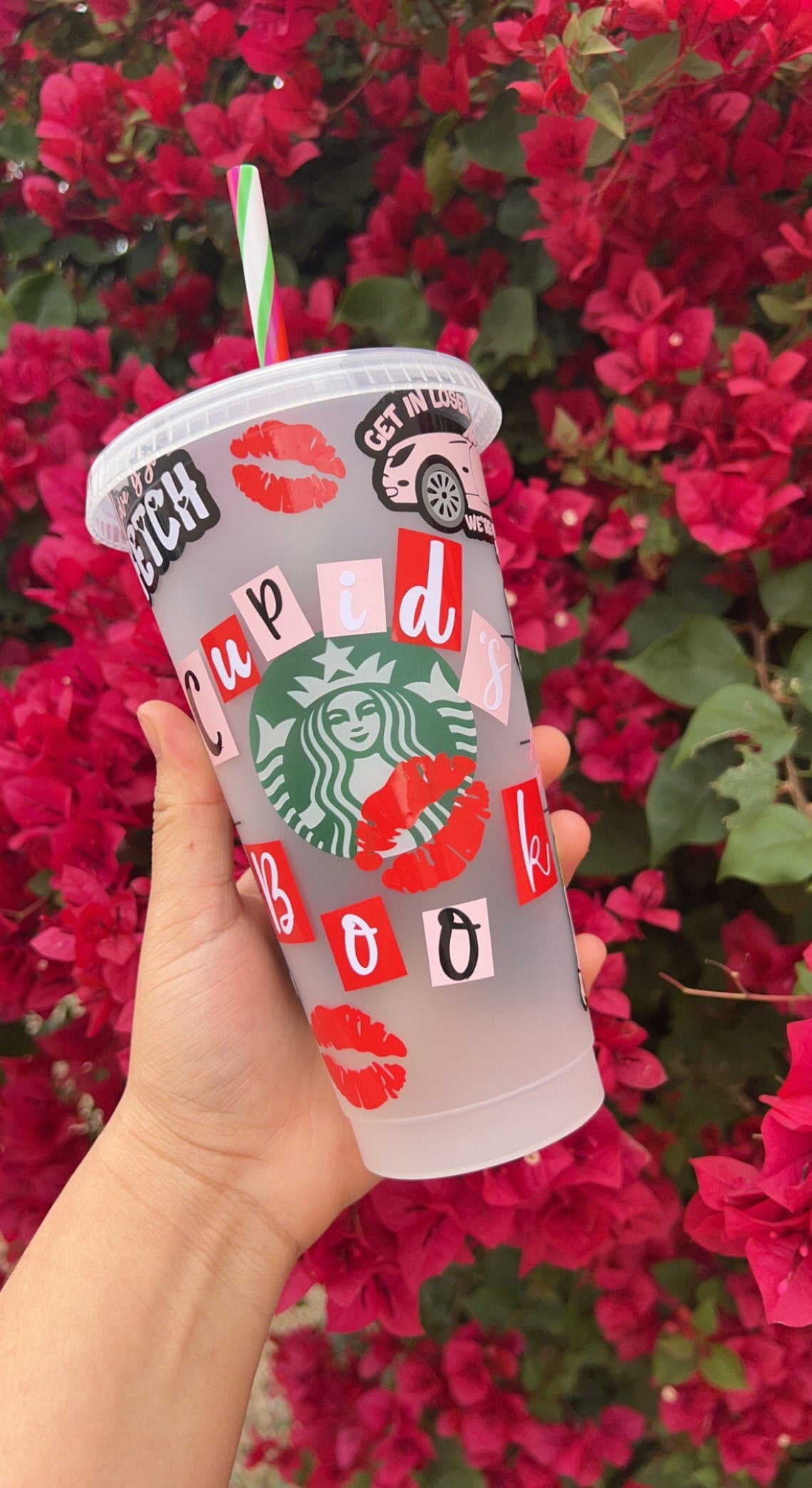 Cupid Book Mean Girls Valentines Starbucks Cup – Brown Sugar Sweet Tees