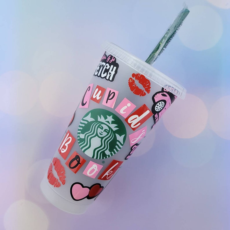 Cupid Book Mean Girls Valentines Starbucks Cup – Brown Sugar Sweet